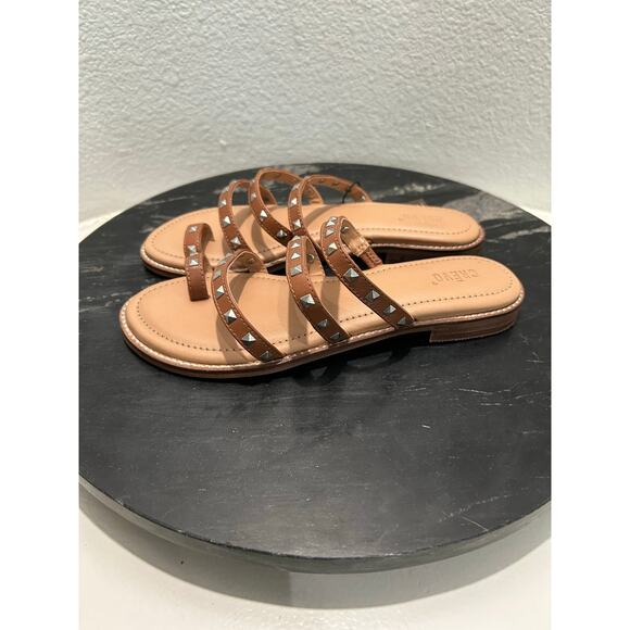 CREVO New $79 Polly Studded Strappy Sandal Leather Uppers - Picture 10 of 11